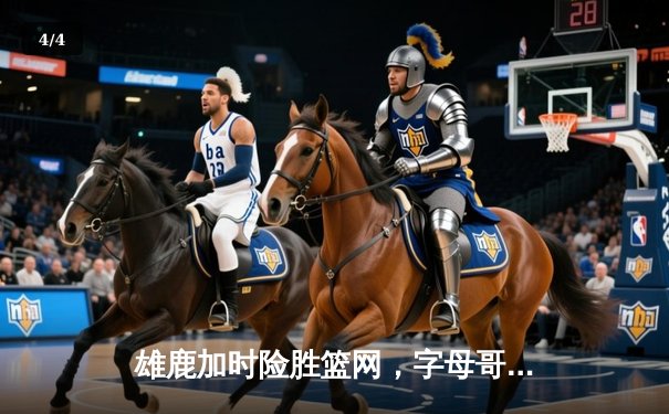 雄鹿加时险胜篮网，字母哥44分主宰关键战役 - 4
